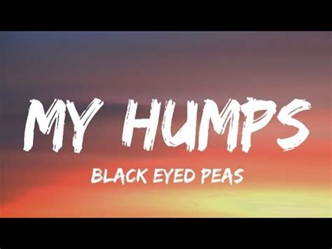 my humps lyrics black eyed peas